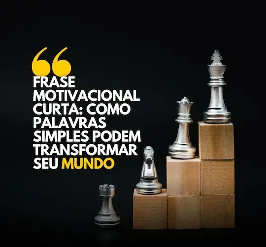 Frase Motivacional Curta: Como Palavras Simples Podem Transformar Seu Mundo 45 Post instagram frase motivacional ousado preto