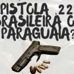 Pistola 22 brasil ou paraguai