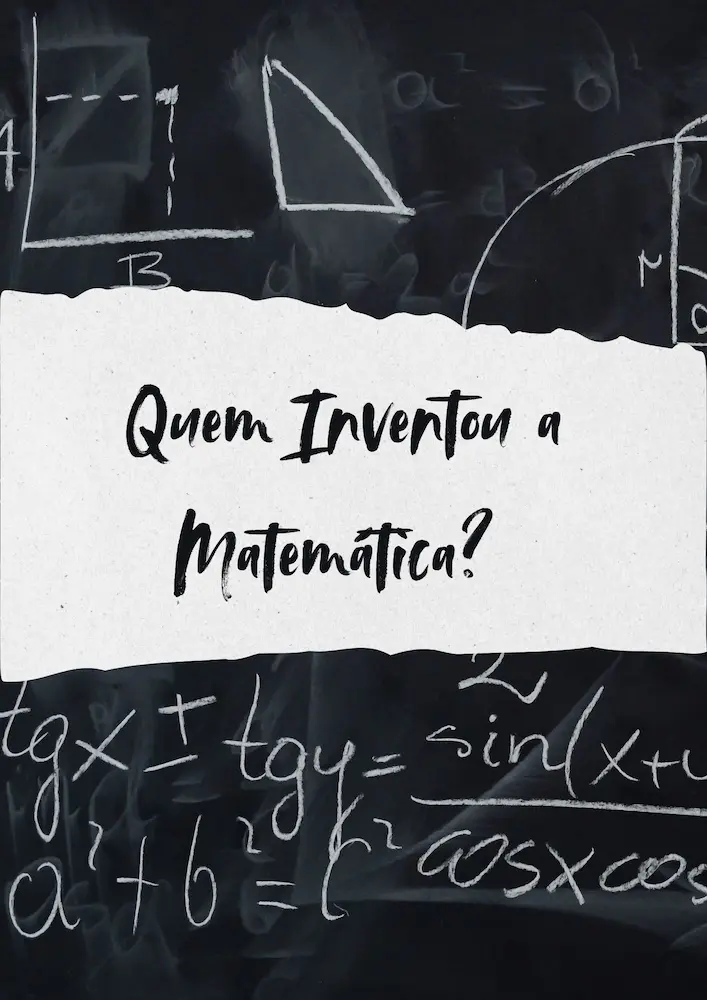 Quem Inventou a Matemática? Desmistificando a Origem de uma das Ciências Mais Antigas 25 Black and White Simple Mathematics Notebook Cover Document A4
