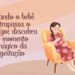 Gravidez ilustracao boho instagram post 1