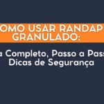 Miniatura do YouTube Passo a passo Financeiro Laranja e Azul