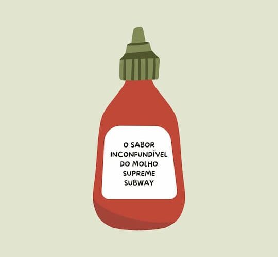 Red Cute Quote Illustration with Sauce Bottle 1