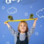Story Instagram Dia das Criancas Azul Divertido 1